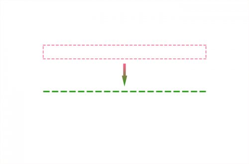 ps用直线工具画虚线是矩形双线 怎么画一条虚线？